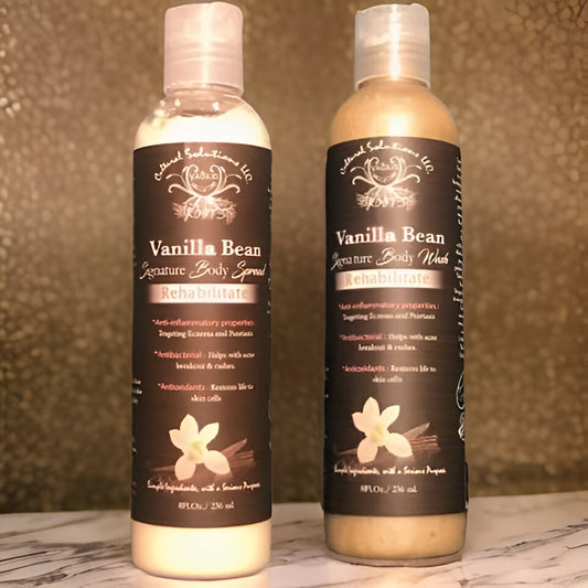 Vanilla Bean Rehabilitating Body Set