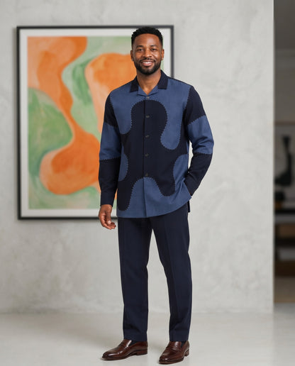 Native Wear Men's Two-Piece Designer Pants Set