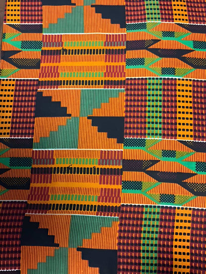 African Print Aprons