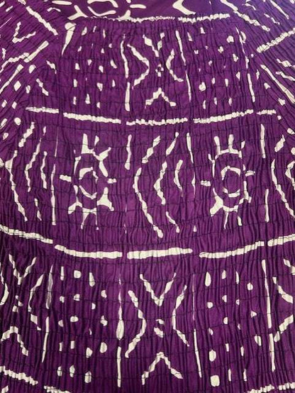 African Print Mid Length Dress