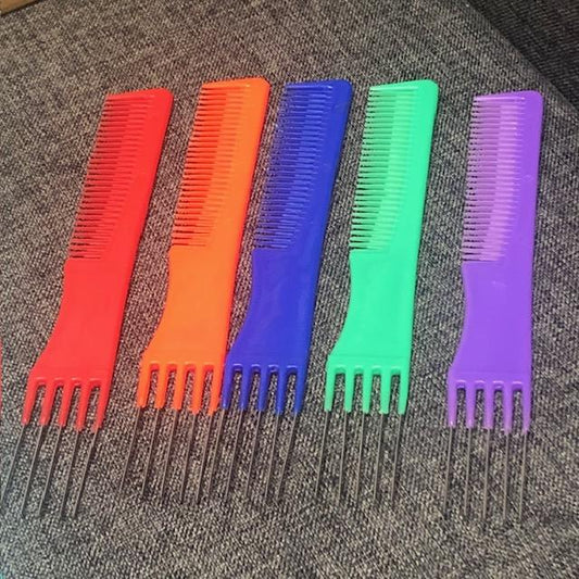 5pack Assorted Metal Hair Combo & Pick Combo