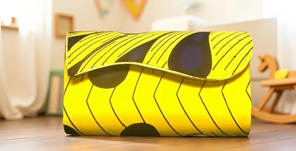 Vibrant African Print Clutch Bag