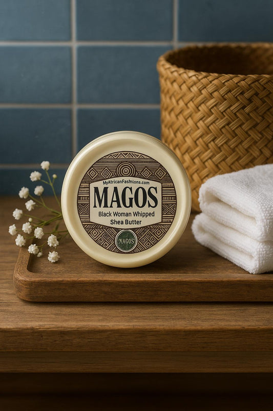 Black Woman Whipped Shea Butter