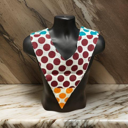 Unisex African Print Reversible Shoulder Collar (Print B)