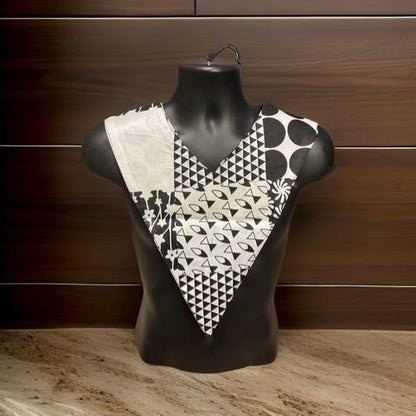 Unisex African Print Reversible Shoulder Collar (Print B)