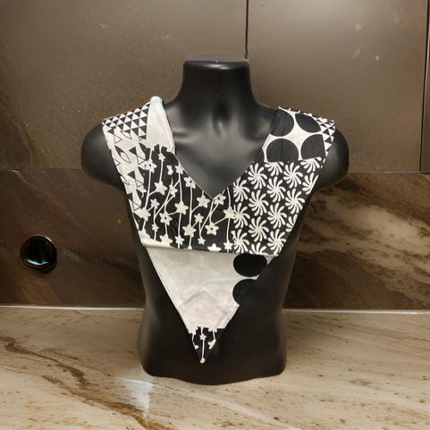 Unisex African Print Reversible Shoulder Collar (Print B)