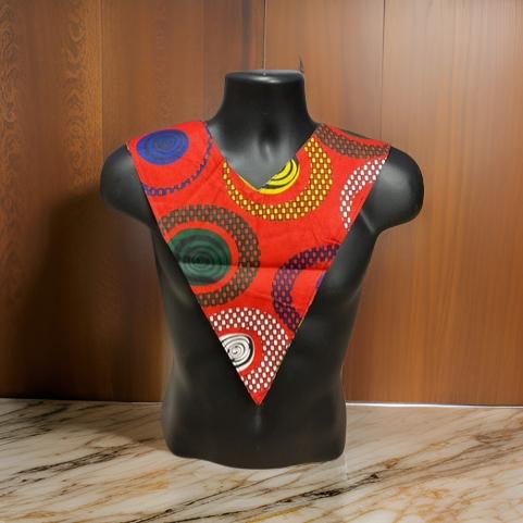 Unisex African Print Reversible Shoulder Collar (Print L)