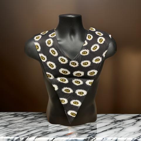 Unisex African Print Reversible Shoulder Collar (Print J)