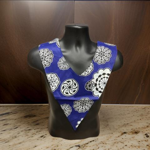 Unisex African Print Reversible Shoulder Collar (Print I)