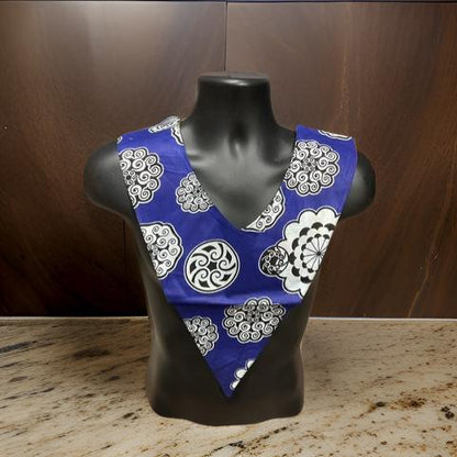 Unisex African Print Reversible Shoulder Collar (Print I)