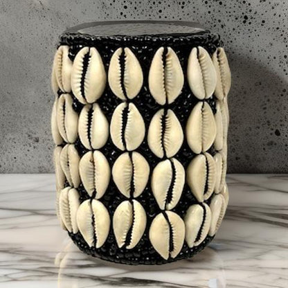African Style Cowrie Shell Cuff Bracelet