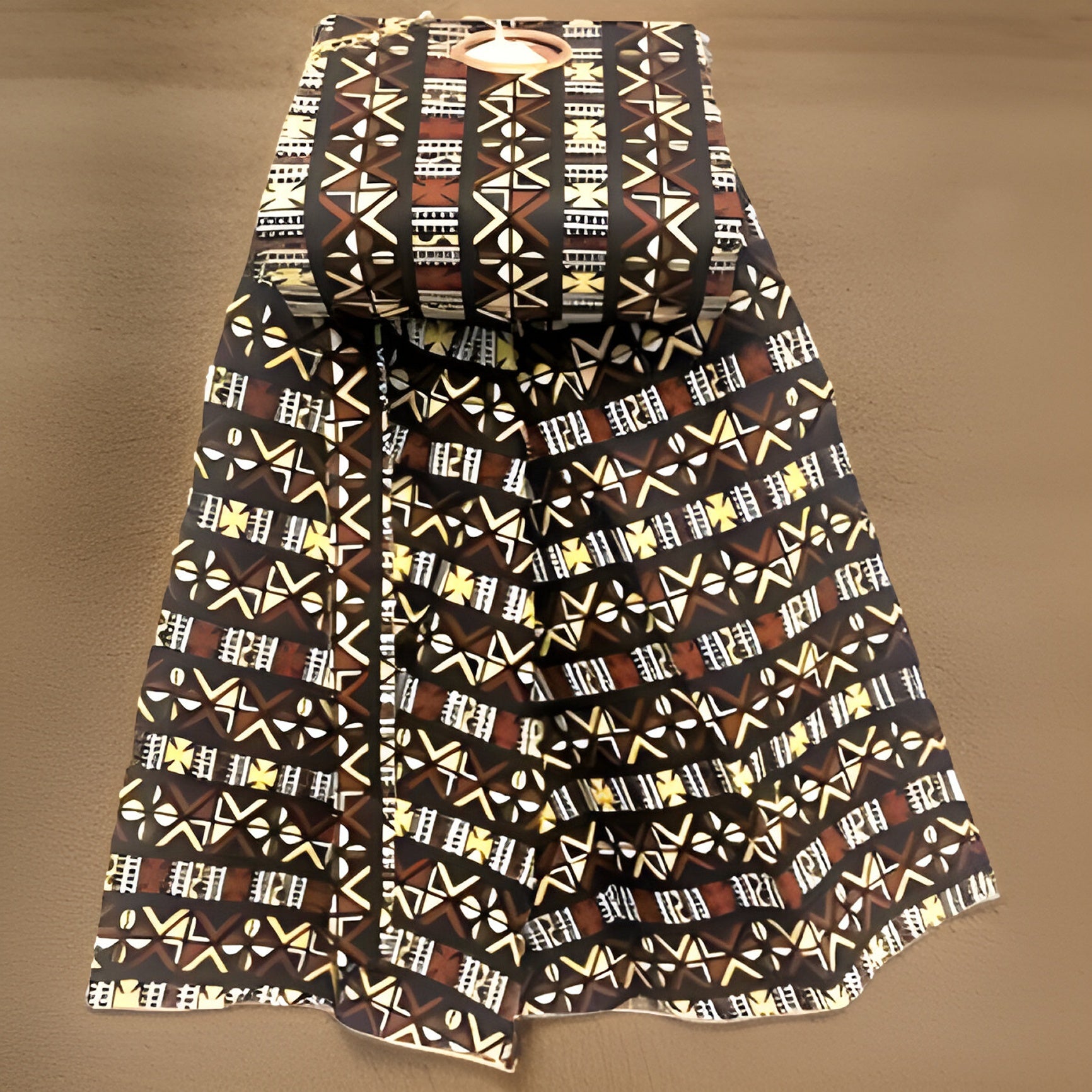 African Print Palazzo Pants & Bag Set (Tribal Print) - Premium African Apparel from MAGOS - Just $65! Shop this and more African Apparel now 