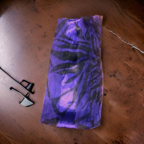 Chiffon Tiger Print Scarf