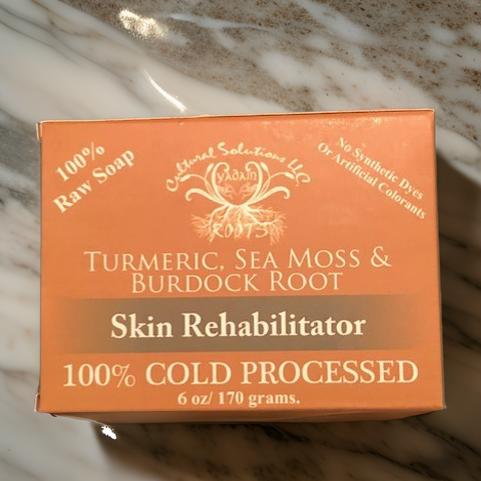 Turmeric, Sea Moss & Burdock Raw Soap