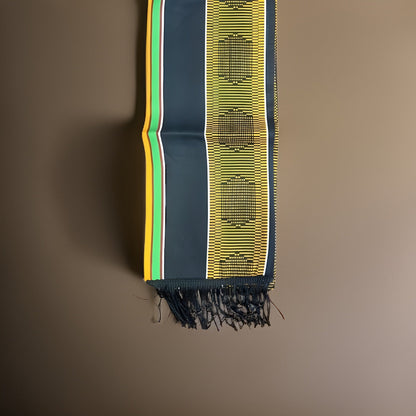 Men's African Kente Print Scarf's - Premium African Accessories from MAGOS - Just $12! Shop this and more African Accessories now 