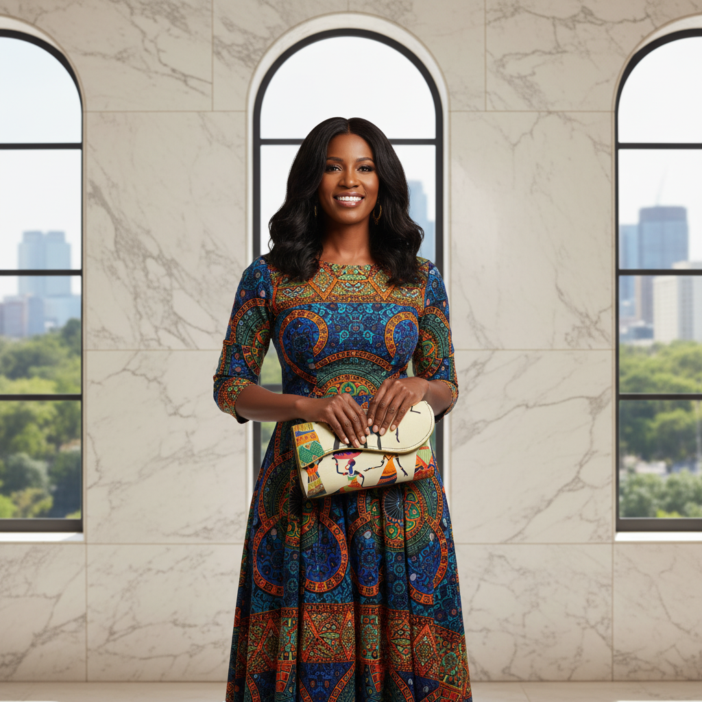 African Print Clutch Purse Collection