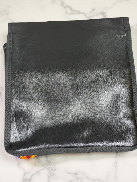 African Gye Nyame Print Crossbody Messenger Bag