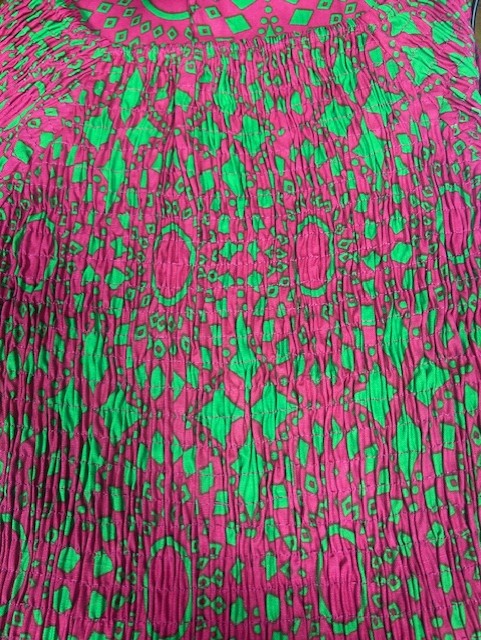 African Print Mid Length Dress