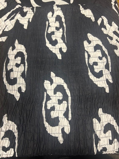 African Print Mid Length Dress