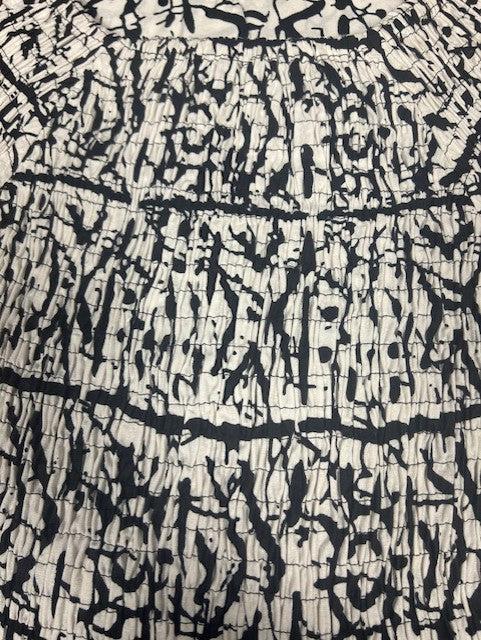 African Print Mid Length Dress