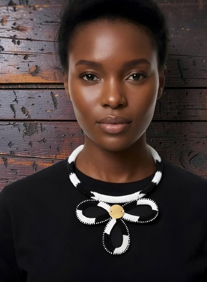Made in Kenya Handcrafted Beaded Pendant Necklace